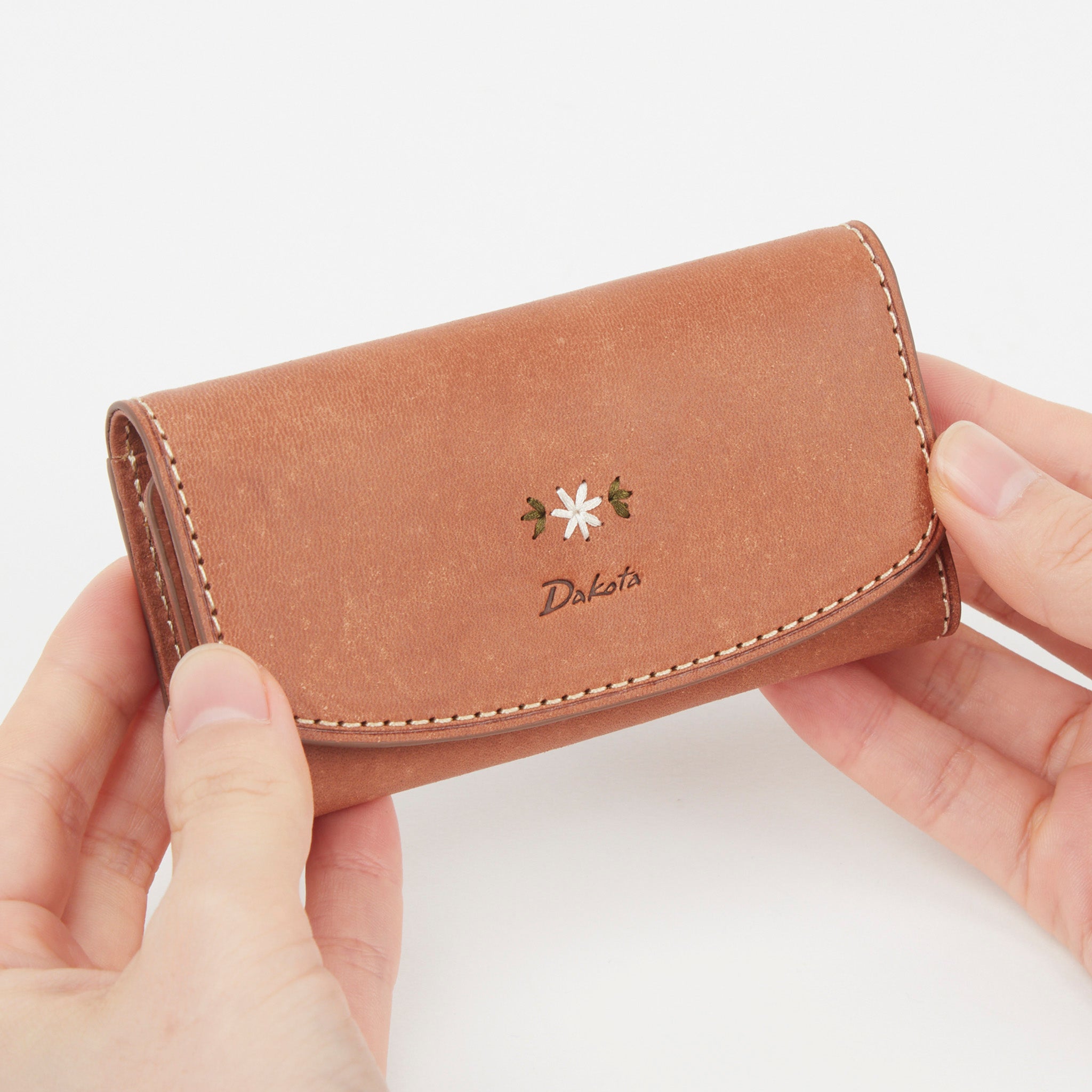 【yubeshi×Dakotaコラボ第二弾】 公式WEB・一部店舗限定品 カモミール キーケース 0031681