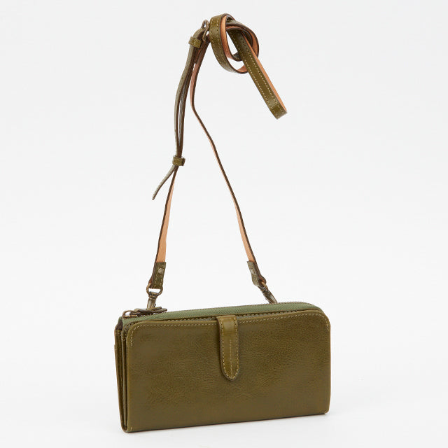 Dakota 【公式WEB限定品】カロライナ2 ショルダー紐付き長財布 0038809