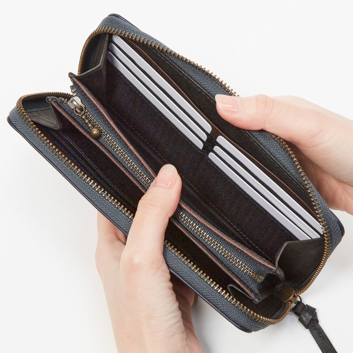 Dakota BLACK LABEL セディメント 長財布 0622002