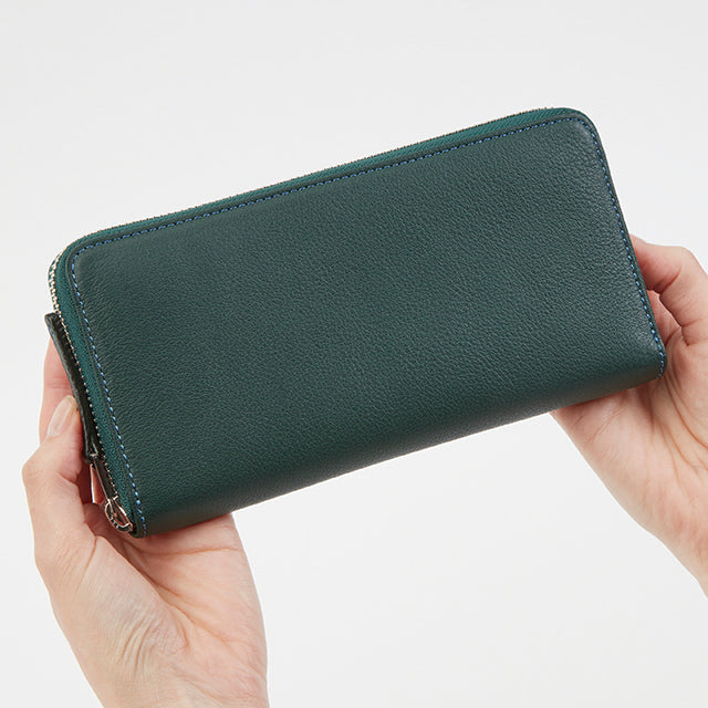 Dakota BLACK LABEL バシレウス ラウンドファスナー長財布 0625413