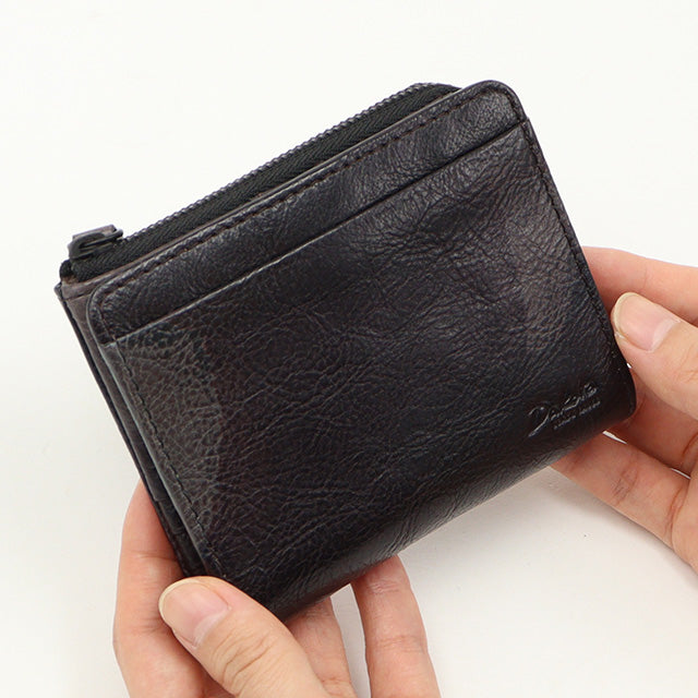 Dakota BLACK LABEL 【公式WEB・一部店舗限定】ペンネロ ブラック 二つ折り財布 0628511