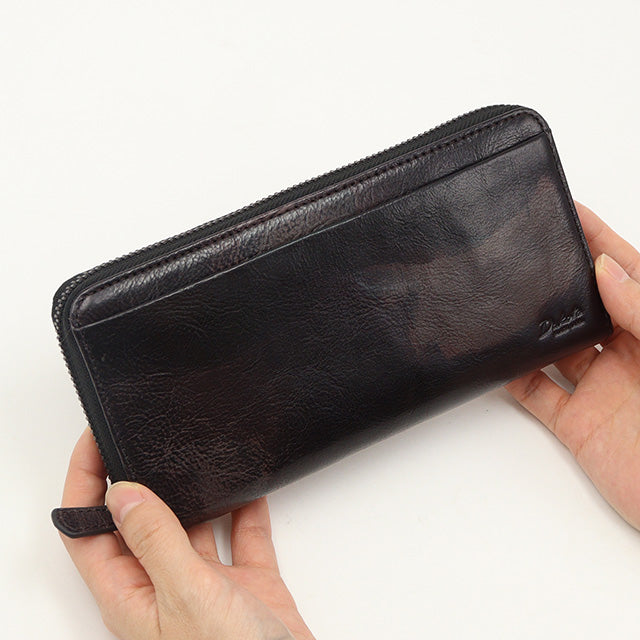 Dakota BLACK LABEL 【公式WEB・一部店舗限定】ペンネロ ブラック ラウンドファスナー長財布 0628512