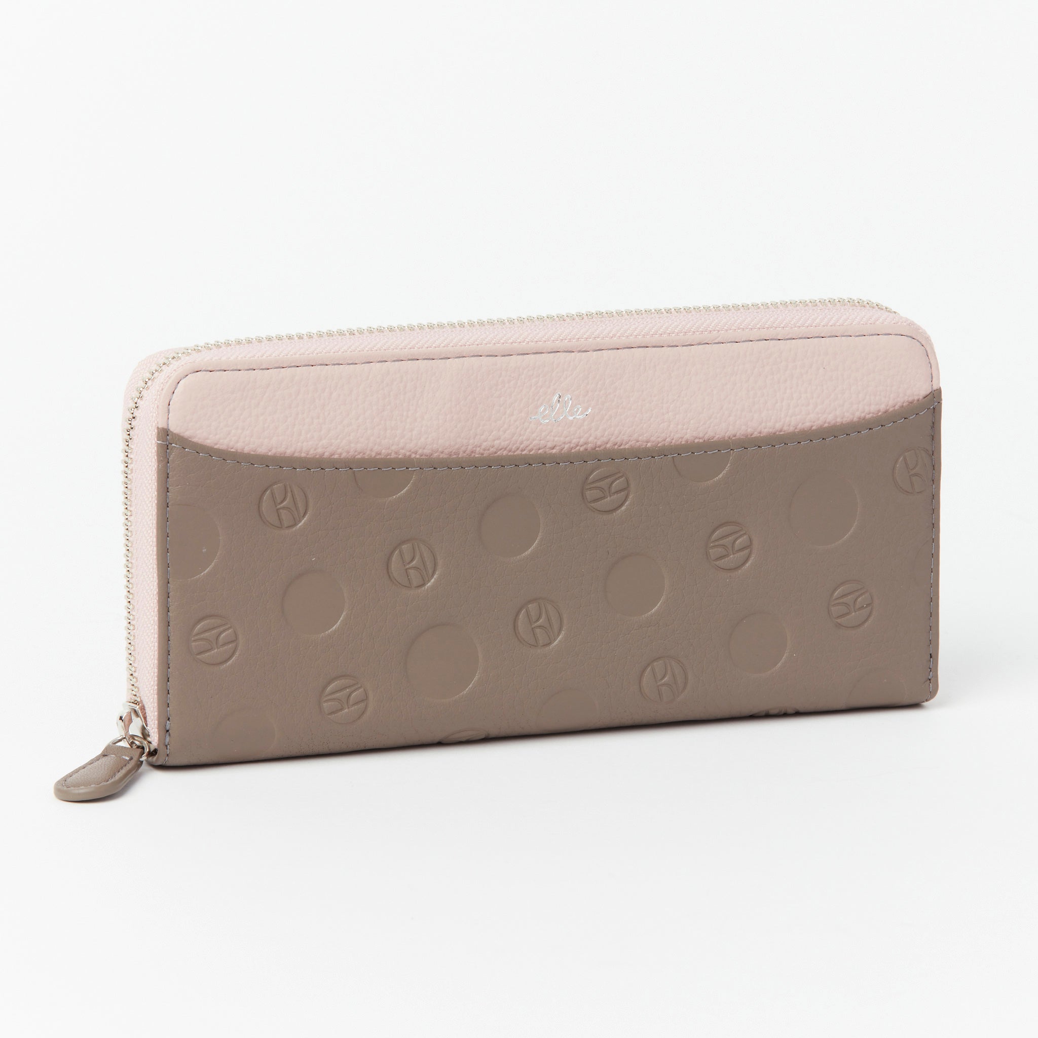 ELLE アンプラント ラウンドファスナー長財布 5431533