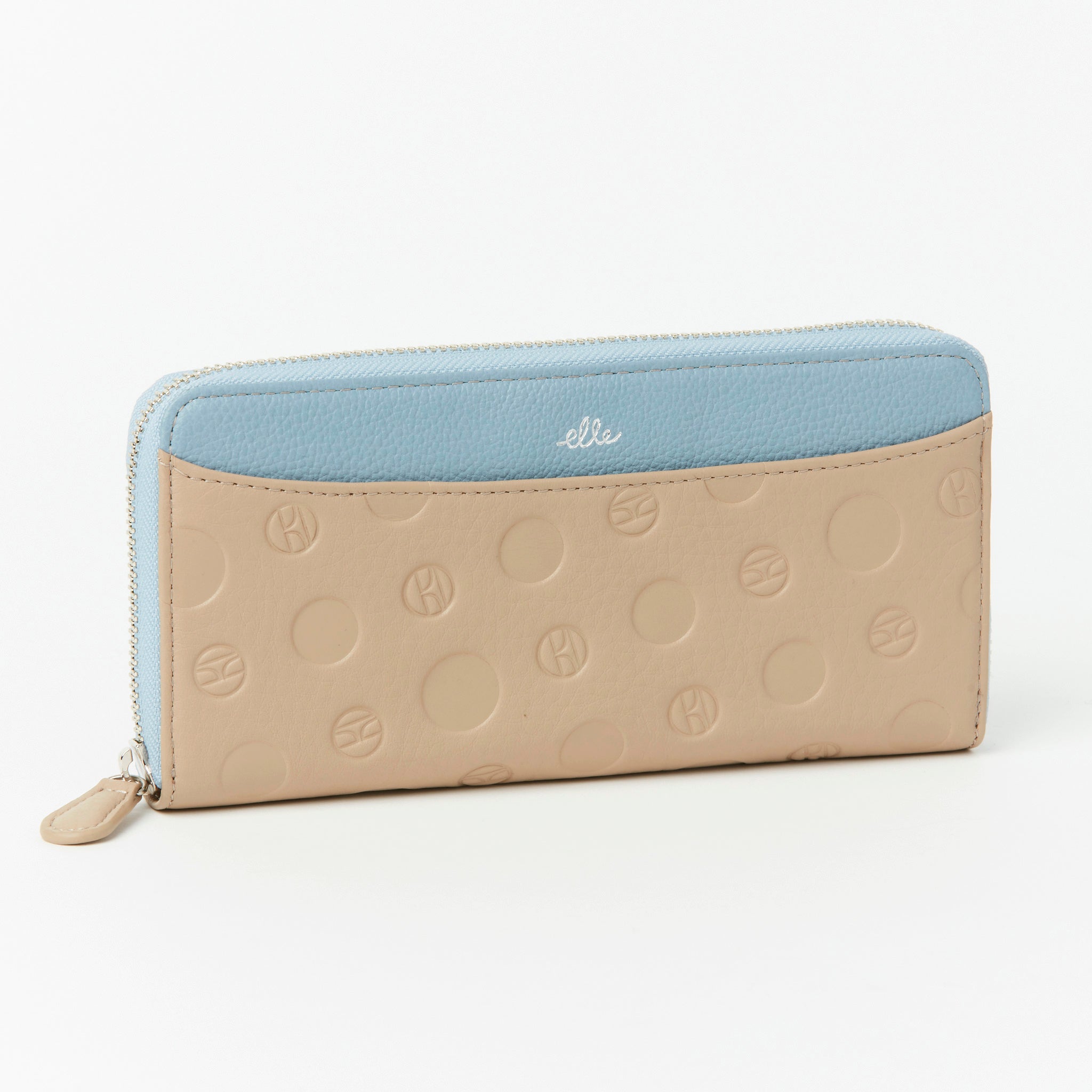 ELLE アンプラント ラウンドファスナー長財布 5431533