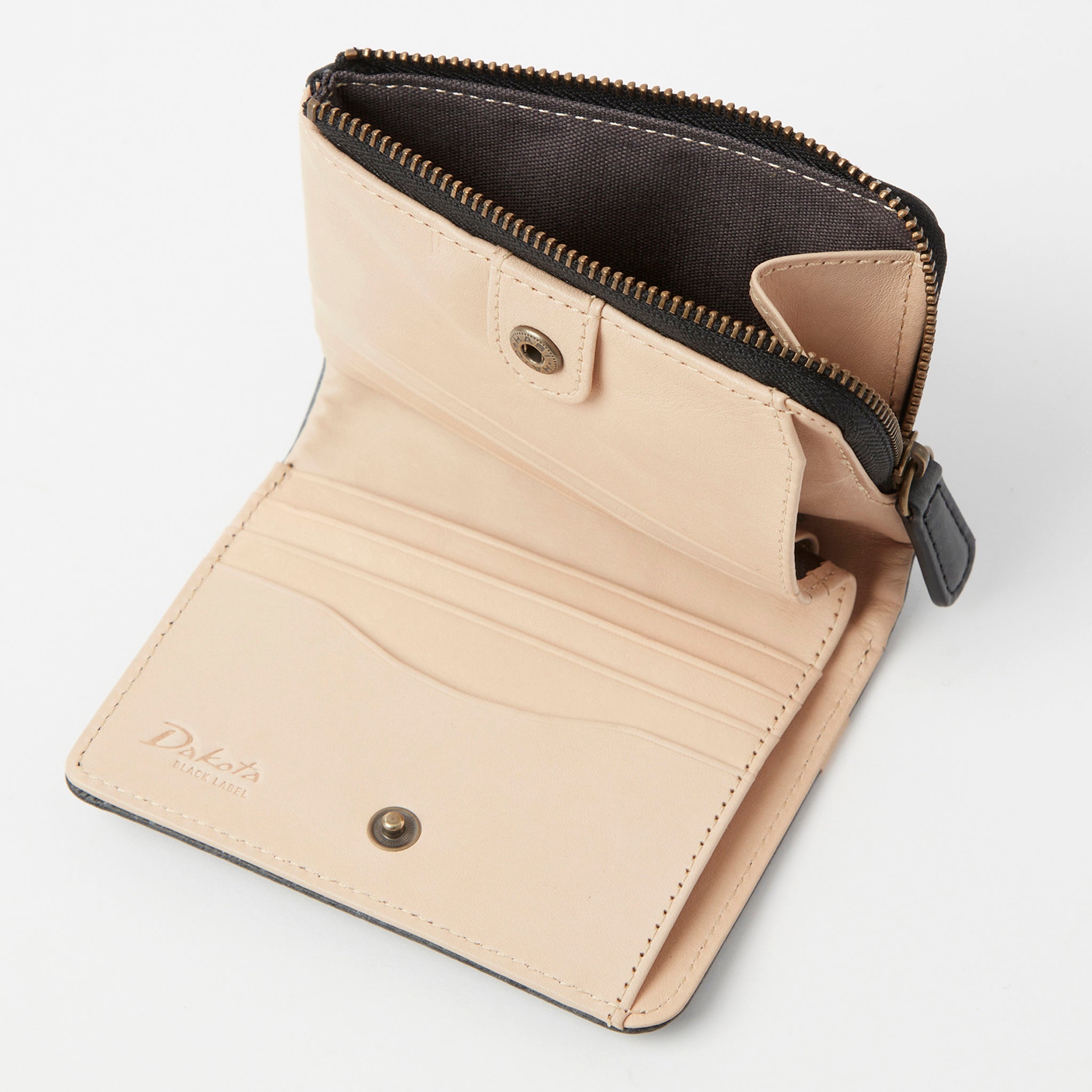 Dakota BLACK LABEL クレマ　二つ折り財布　0620132