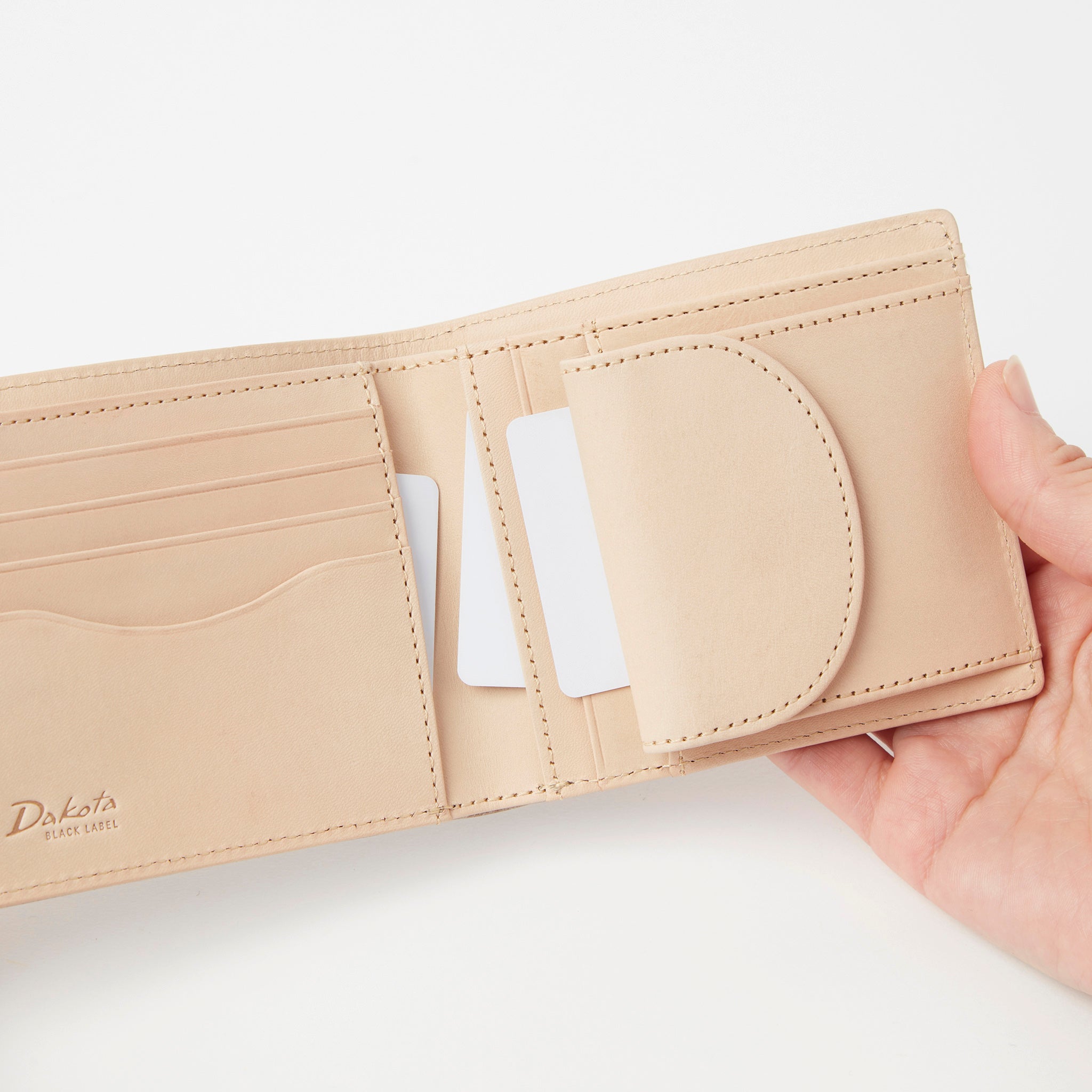 Dakota BLACK LABEL クレマ　二つ折り財布　0620133