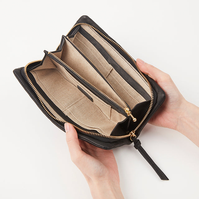 Dakota BLACK LABEL ワンダラー ラウンドファスナー長財布 0620244