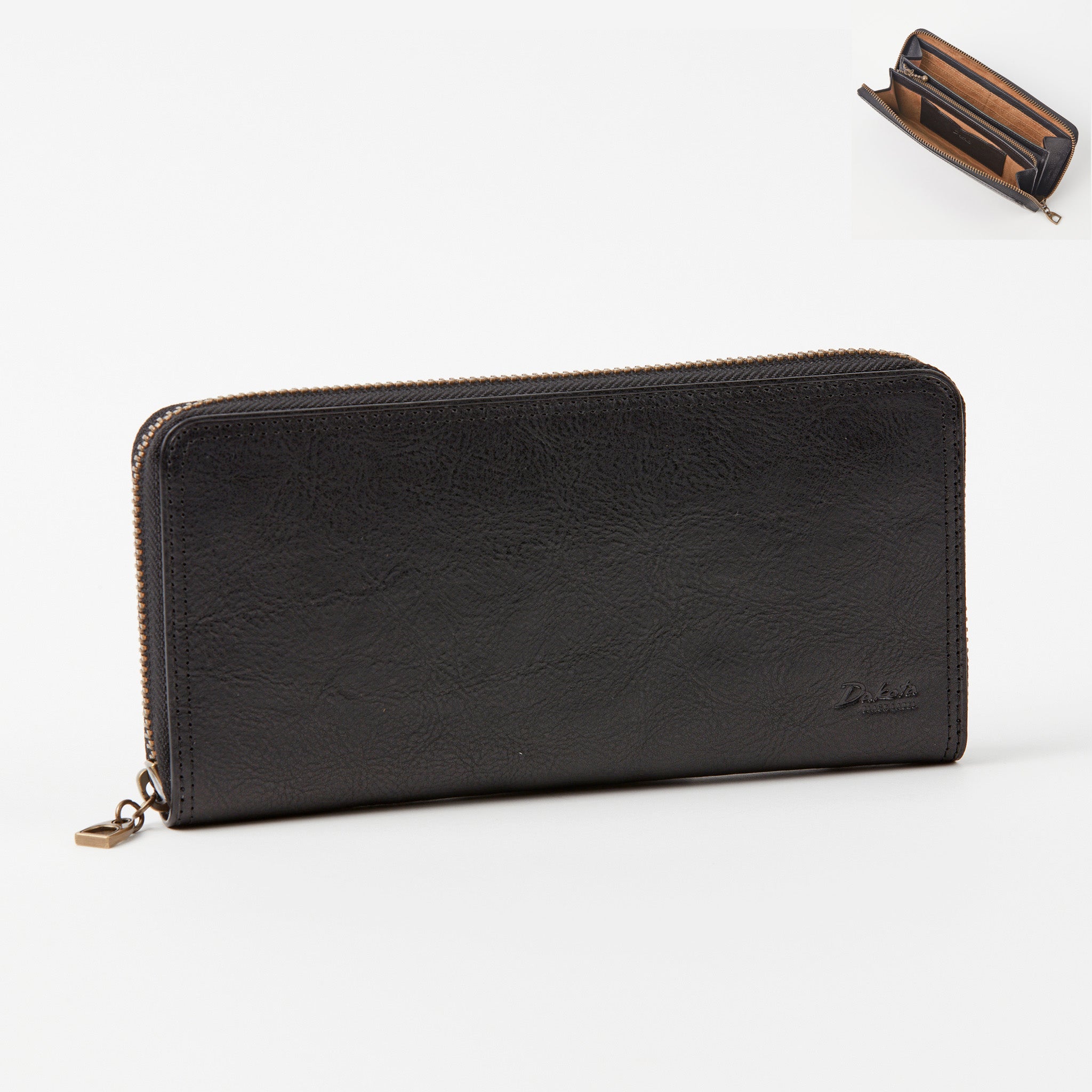Dakota BLACK LABEL ハイデ ラウンドファスナー長財布 0620254