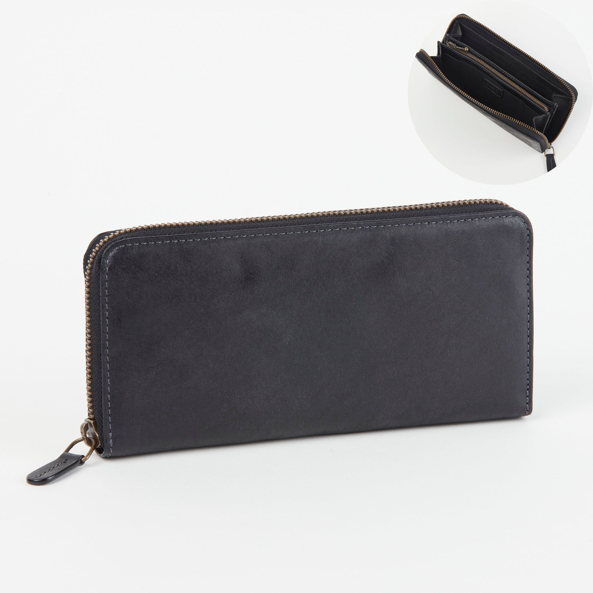 Dakota BLACK LABEL ガウディ ラウンドファスナー長財布 0626814