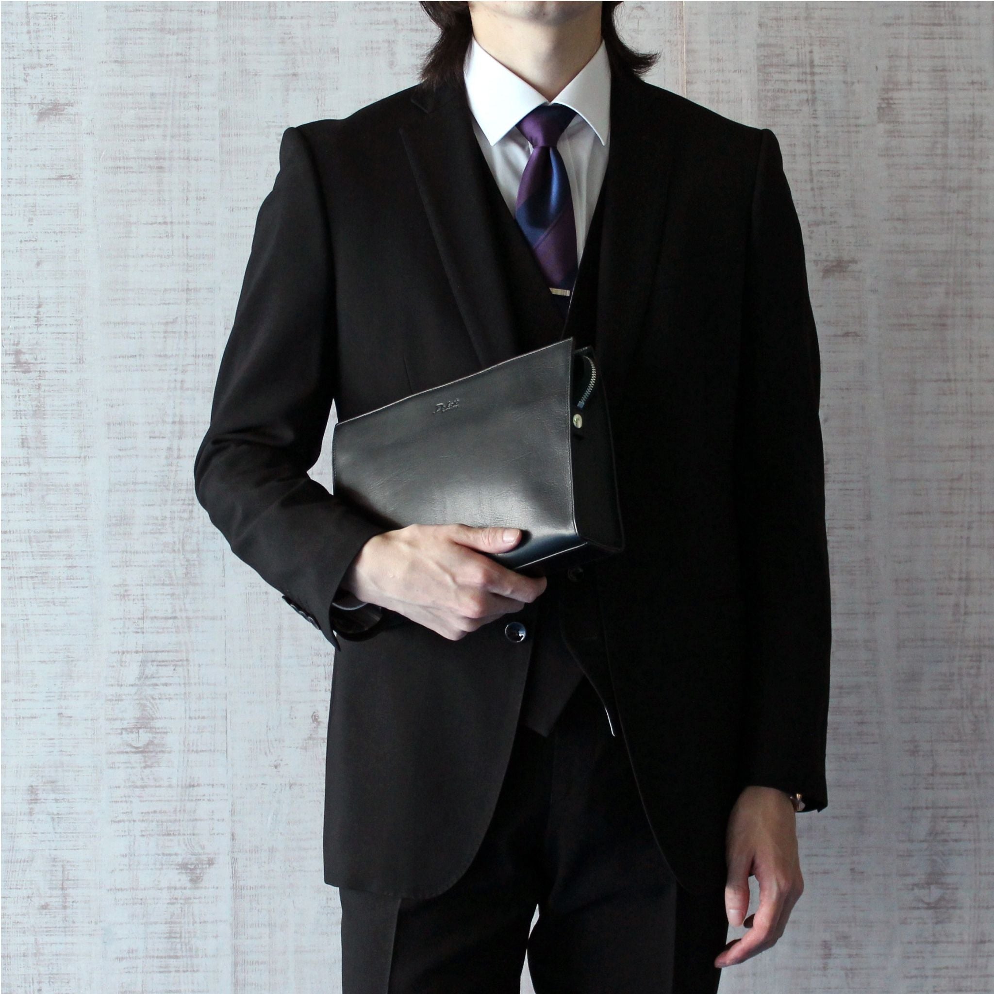 身長177cm・ブラック