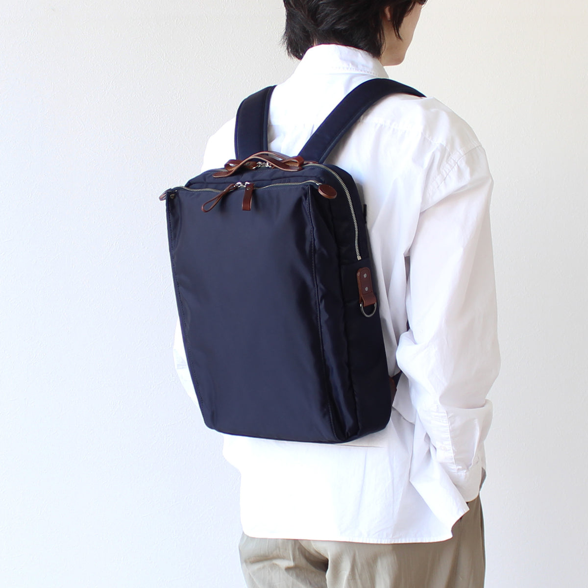 身長177cm・ネイビー