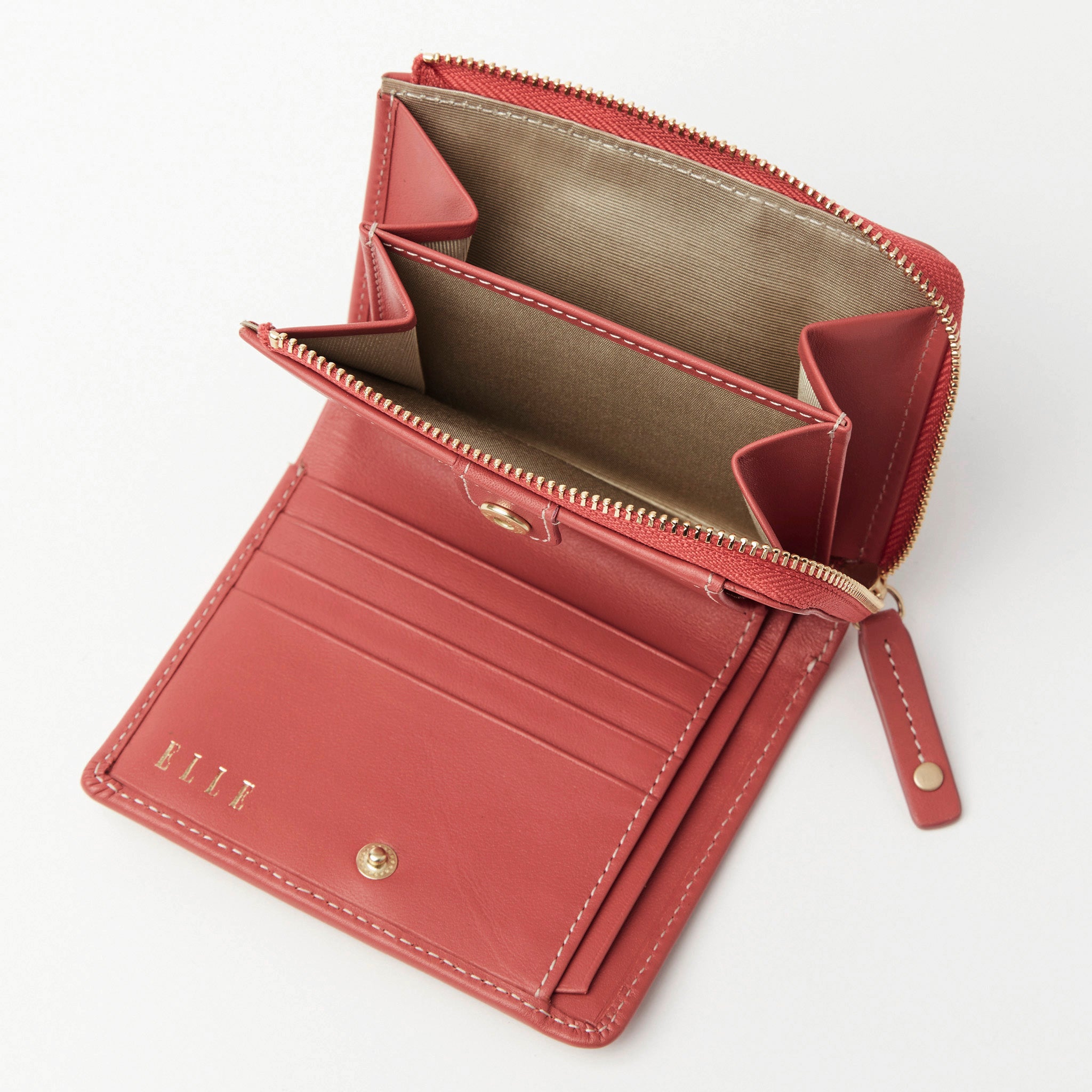 ELLE シェリール3　二つ折り財布　5430217