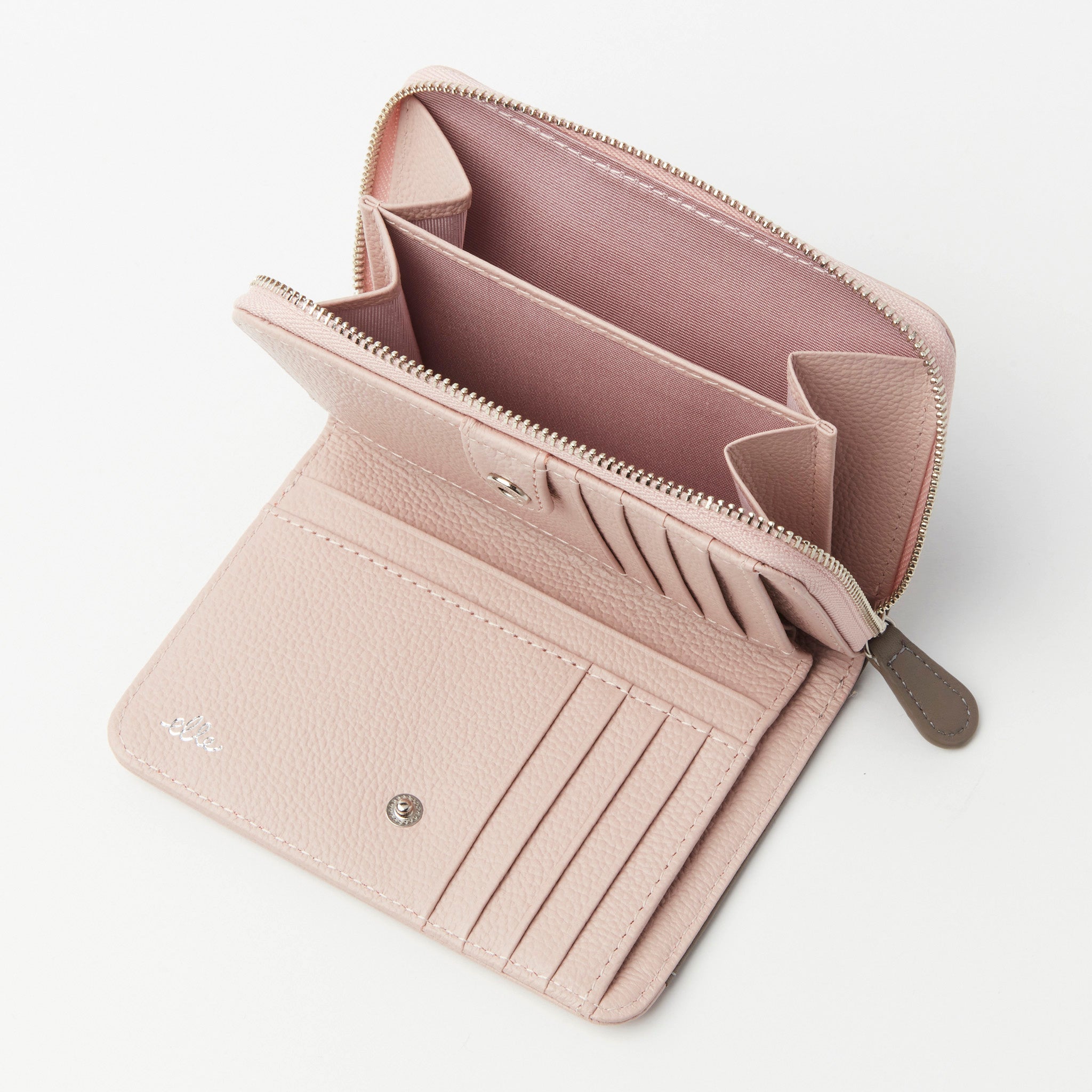 ELLE アンプラント　二つ折り財布　5431530