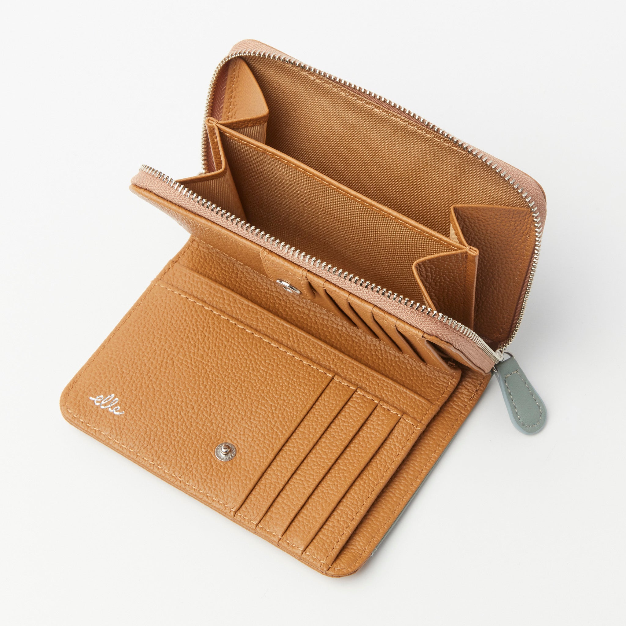 ELLE アンプラント　二つ折り財布　5431530