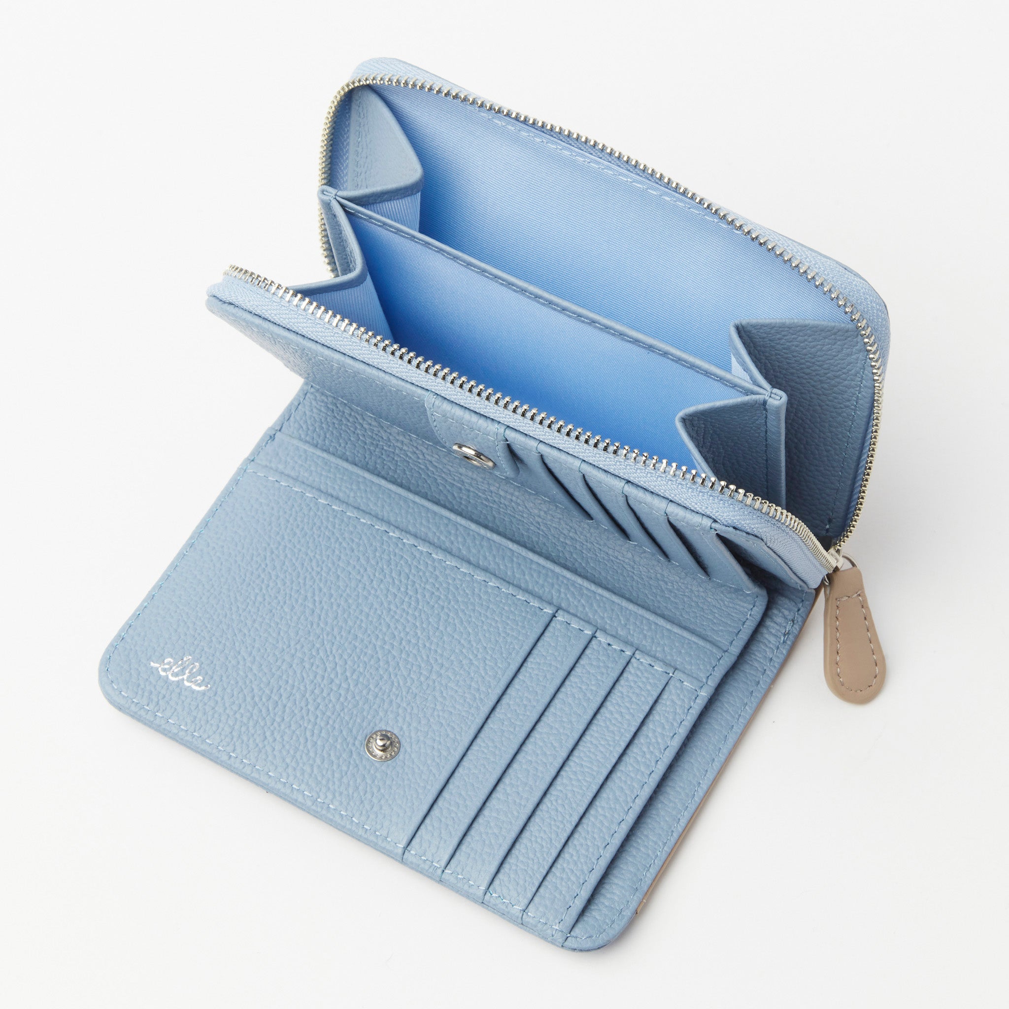 ELLE アンプラント　二つ折り財布　5431530