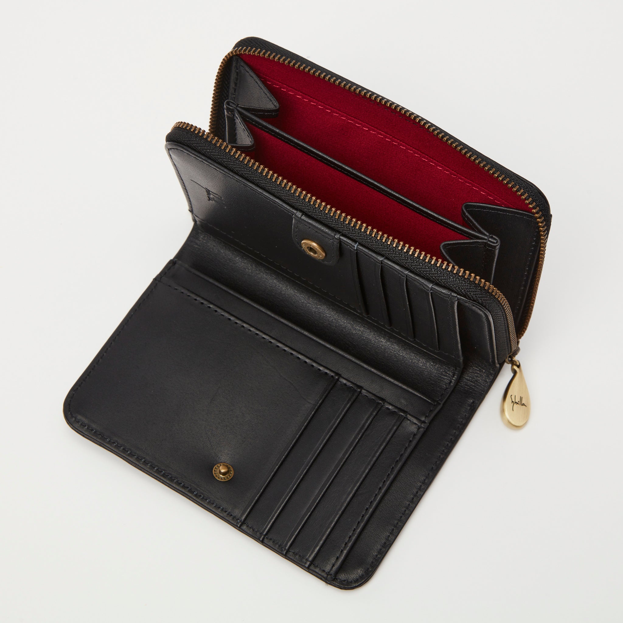 Sybilla シルクロ　二つ折り財布　5471234