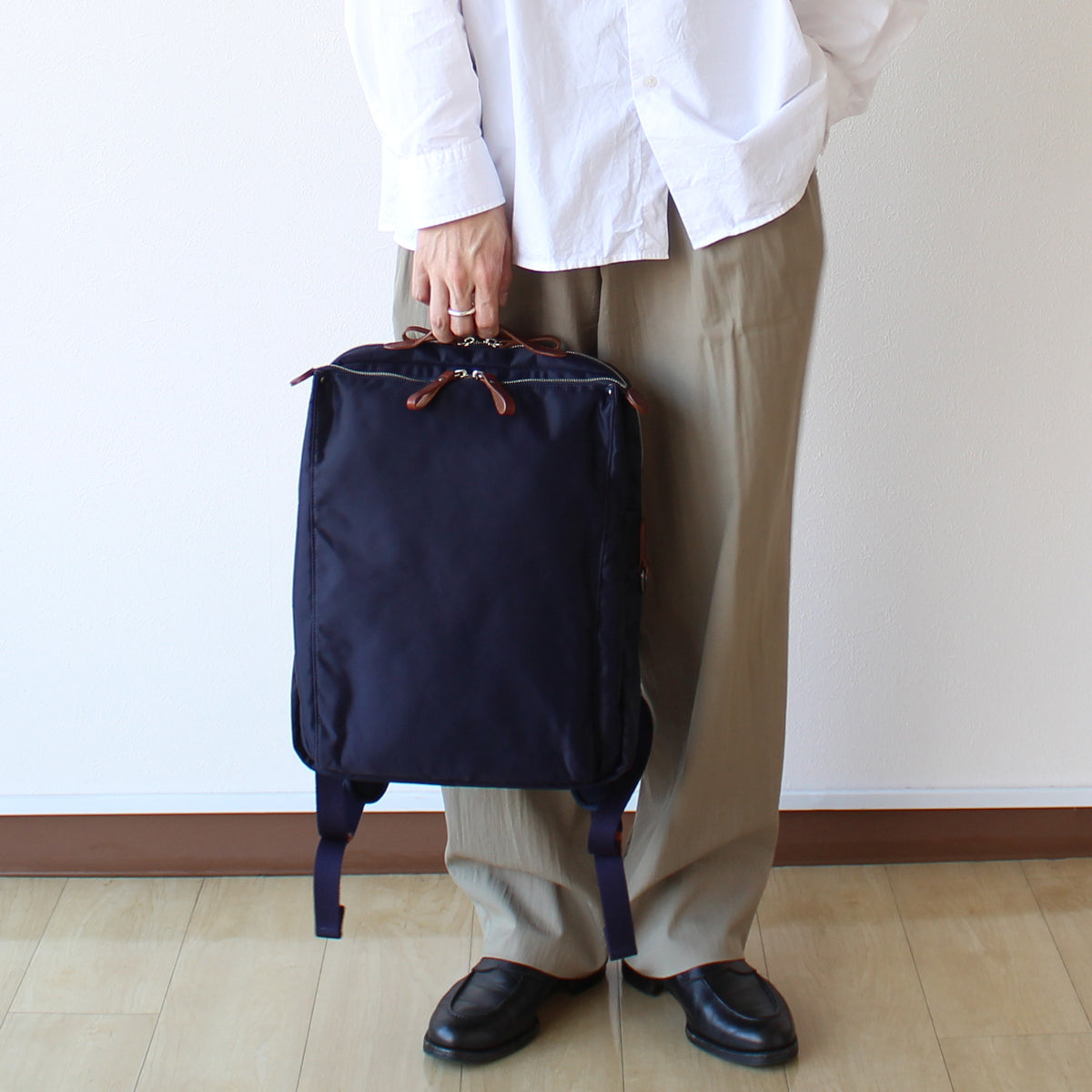 身長177cm・ネイビー